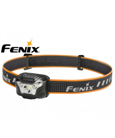 LED Čelovka Fenix HL18R - Čierna - denná biela