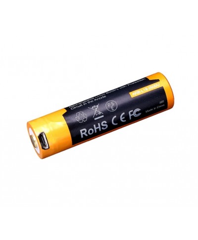 Akumulátor Fenix 18650 2600mAh 3,6V chránený, nabíjateľný akumulátor USB